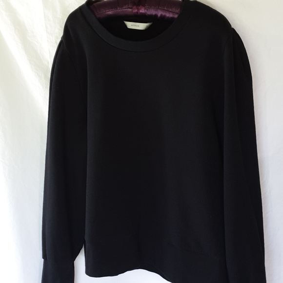 Target Tops - Black sweater w/ shoulder detail size 12 worn once